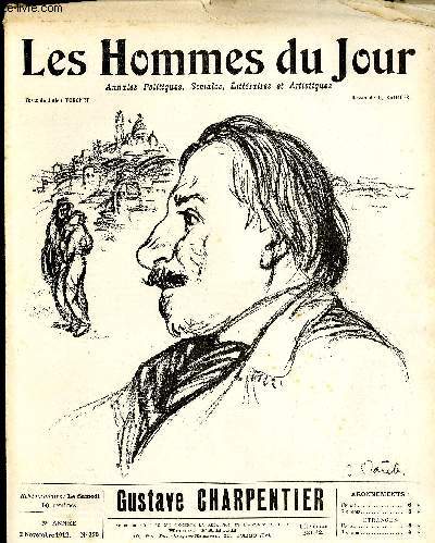 LES HOMMES DU JOUR N 250.  GUSTAVE CHARPENTIER.
