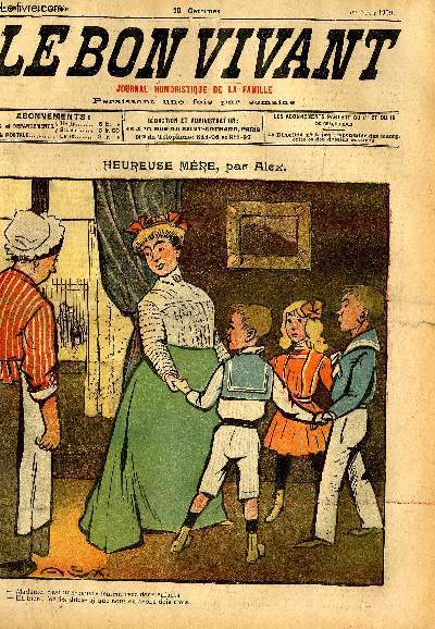 Le bon vivant n507 - Heureuse mre