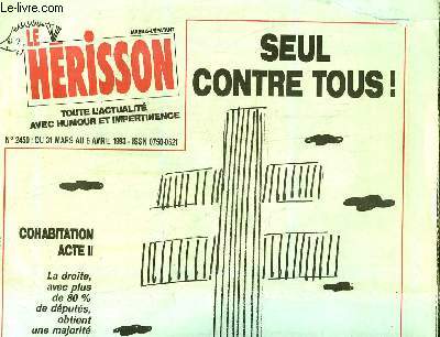 MARIUS L'EPATANT HERISSON N2450 - SEUL CONTRE TOUS !