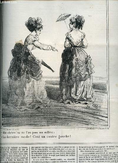 LE CHARIVARI - TRENTE-HUITIEME ANNEE. Bulletin politique par Pierre Vron / La pnitence de Monsieur Rouher par Louis Leroy / Les protections par Pierre Vron / Carillon par Hippolyte Briollet / Les heureux du scrutin : Pierre Tassin et Justin Durand ETC.