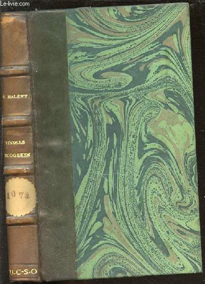 THOMAS HODGSKIN (1787-1869).