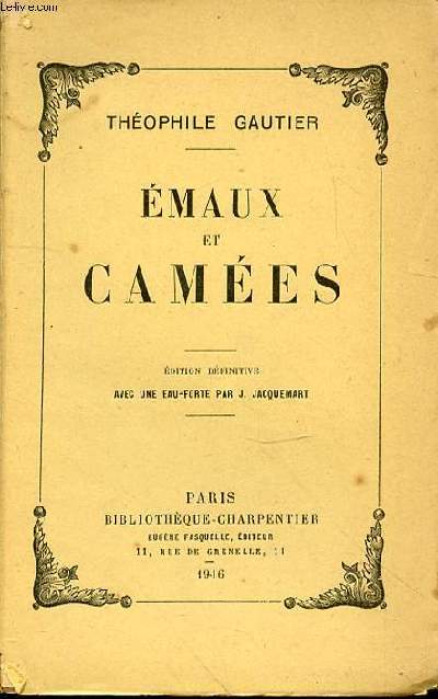 EMAUX ET CAMEES