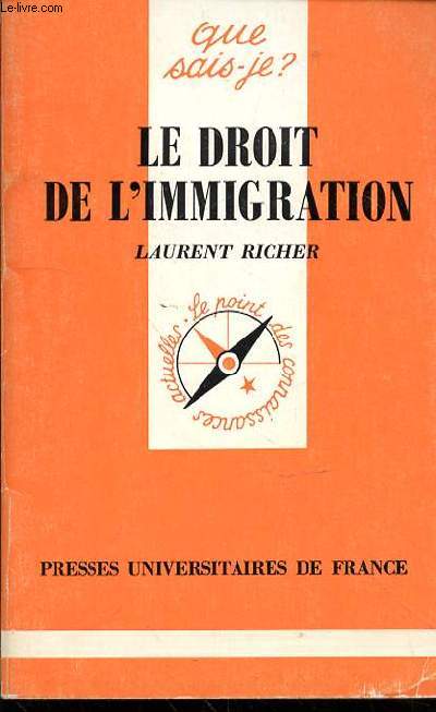 LE DROIT DE L'IMMIGRATON